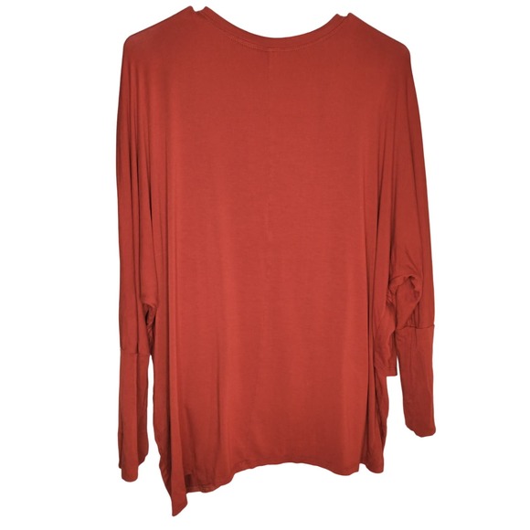 S-Twelve Brand Long Sleeve Flowy Spring Blouse - Picture 2 of 9